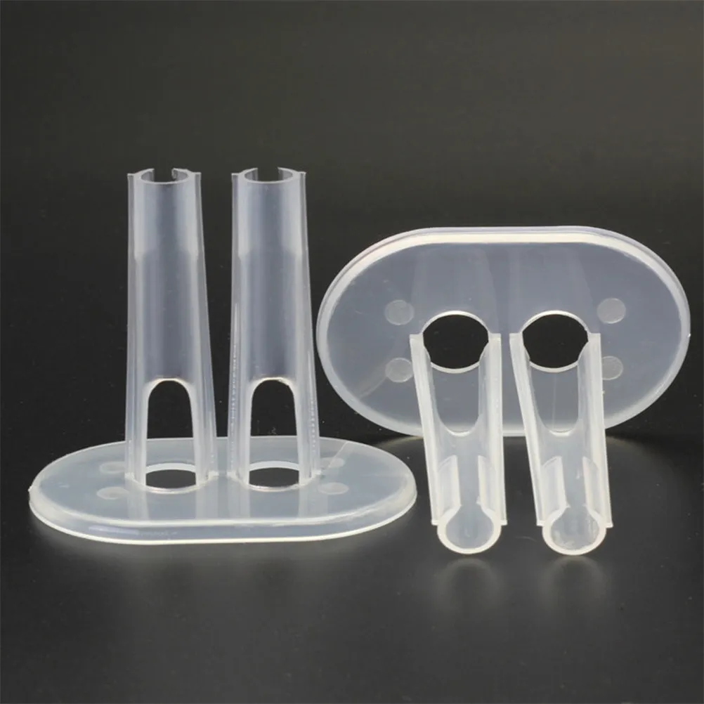 

1Set Stand Holder Transparent Plastic Feet Embed 18-30Cm for Kids Girl Display Fitting Holder Stand Plastic