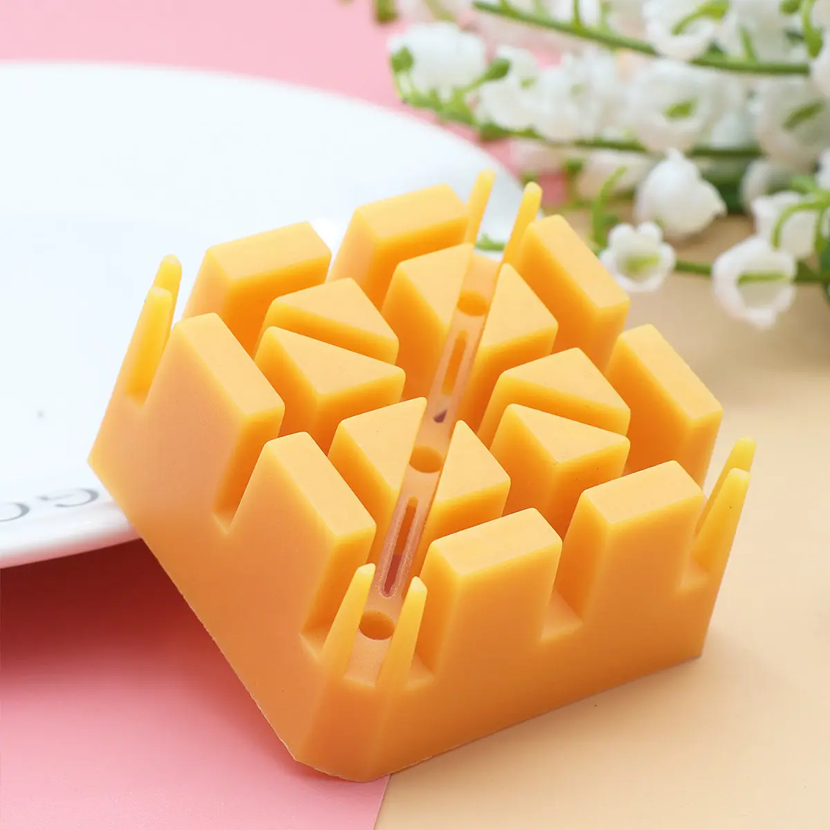 High Grade Plastic Watch Band Mount Block Holder for Adjustment Repair and Storage Compact Workbench Friendly Design