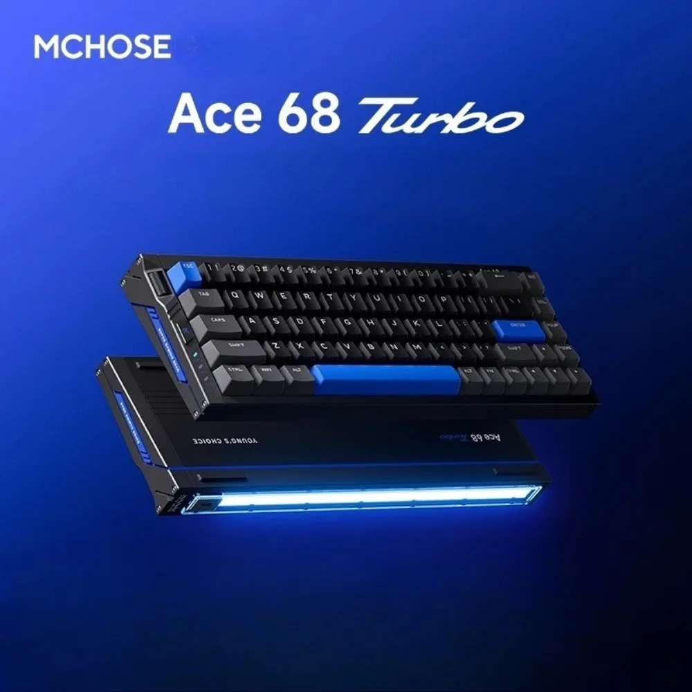 MCHOSE Ace 68 Turbo Magnetic Switch Keyboard Wired Hot-Swap RGB