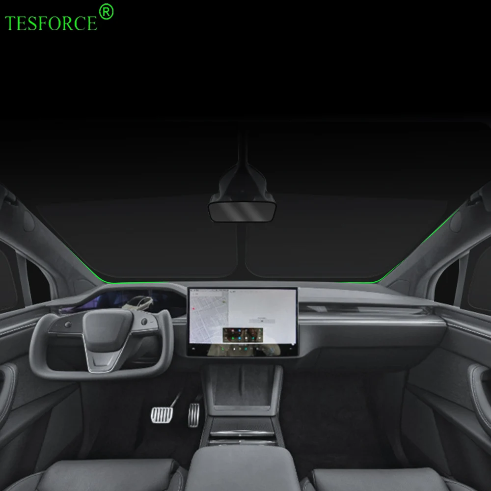 

Для Tesla Model X автомобильное боковое окно солнцезащитный козырек с защитой от УФ-лучей, полная защита конфиденциальности, переднее боковое окно, слепая затенение детей