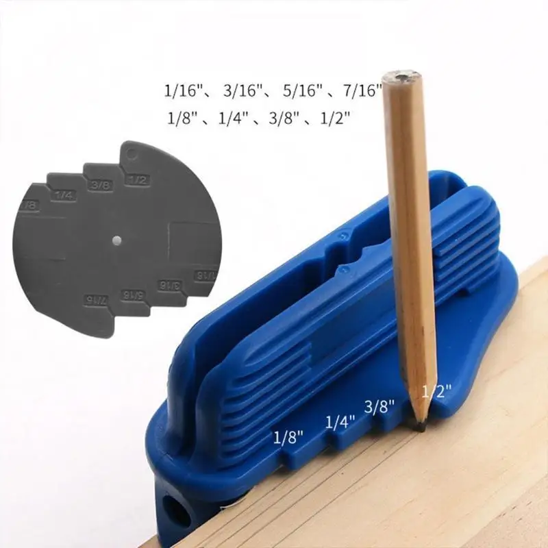 4XFD Hole Positioning Scribing Gauge Mark Measuring for carpentry Woodwork Measuring