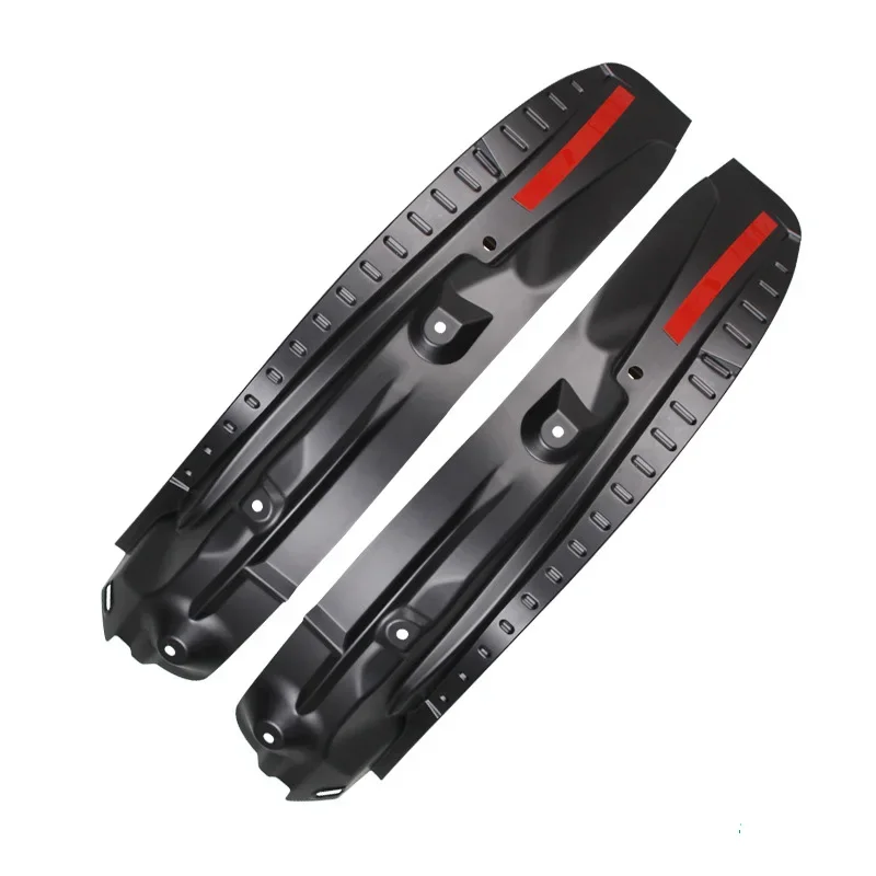 Guardabarros forrados para rueda trasera de coche, accesorios de modificación de neumáticos para Toyota RAV4 RAV-4 2019 2020 2021 2022, 2 uds.