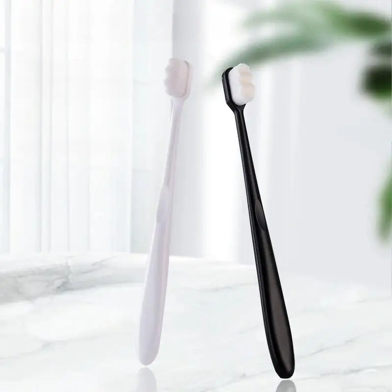 5pcs Micro-nano Household Toothbrush, Velvet-feeling 10, 000-bristlesoft Bristle, Ultra-fine, Ultra-soft 10,000-bristle Toothbru