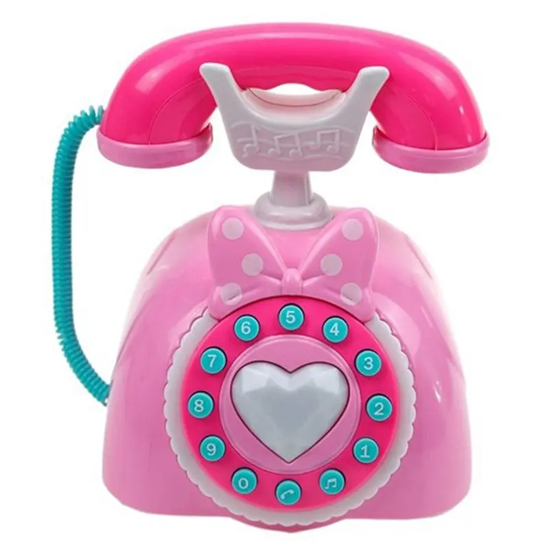 

MACH-Rechargeable Baby Music Landline Pretend Play For Early Learning Kids Educational Birthday Gift