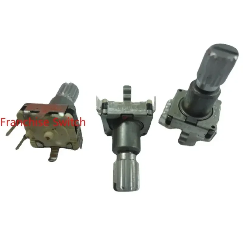 

10PCS EC11 Encoder With Switch 30 Positioning 15 Pulse Audio Navigation System Car Equipment