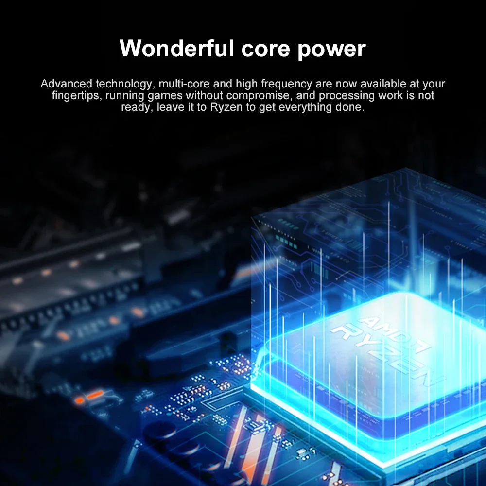 AMD Ryzen 5 5500 3.6GHz 6-Core 12-Thread 65W R5 5500 Socket AM4 7NM L3=16M Processor DDR4 No Fan