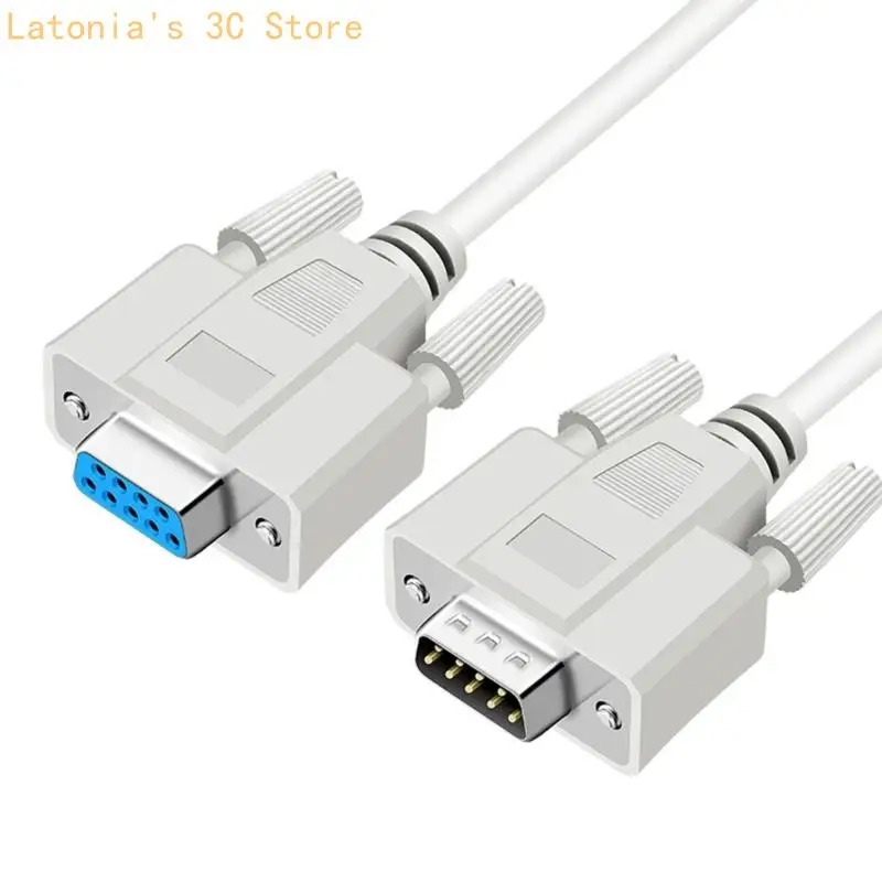 9-poliges Port-Routing-Kabel für RS232-Übertragung und weißes Gehäuse X3UB – Detail 2
