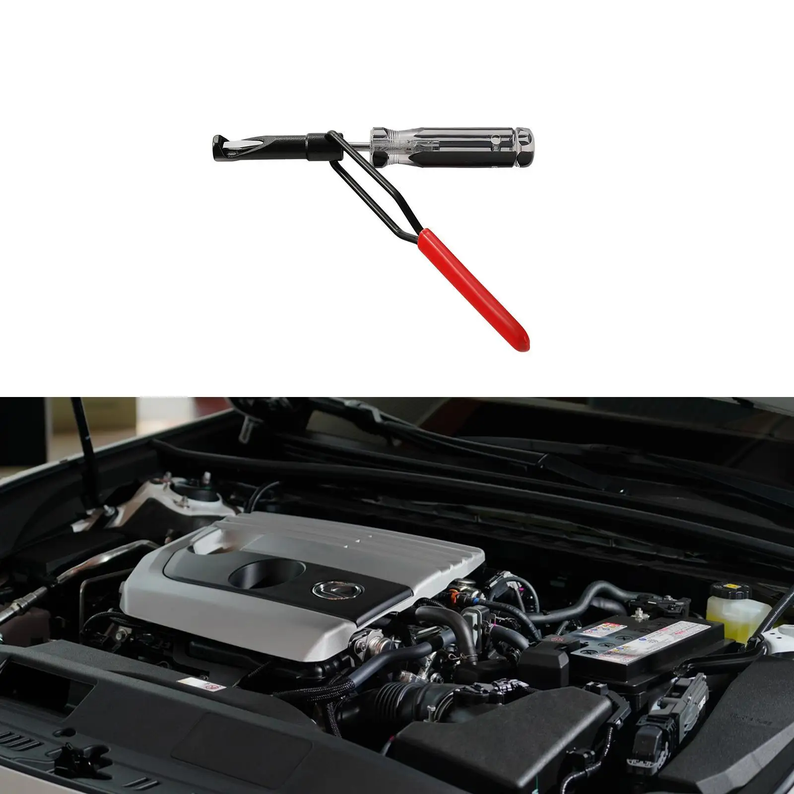 الجوز صمام تعديل أداة اللف توجيه أداة إزالة الصواميل قطع الغيار عالية الأداء قسط 10 مللي متر مشقوق صمام ضبط مسمار #3