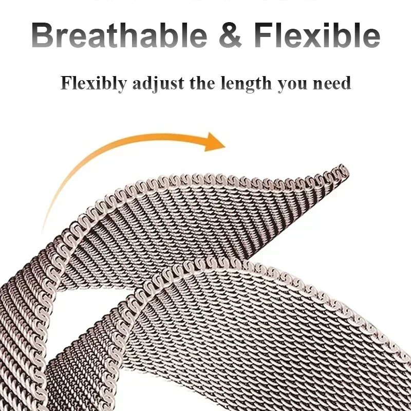 حزام معدني لساعة Xiaomi Redmi 4/5/8Pro/9Pro مع حافظة من البولي يوريثان واقي للشاشة طبقة ناعمة حزام ساعة بحلقة مغناطيسية ميلانو