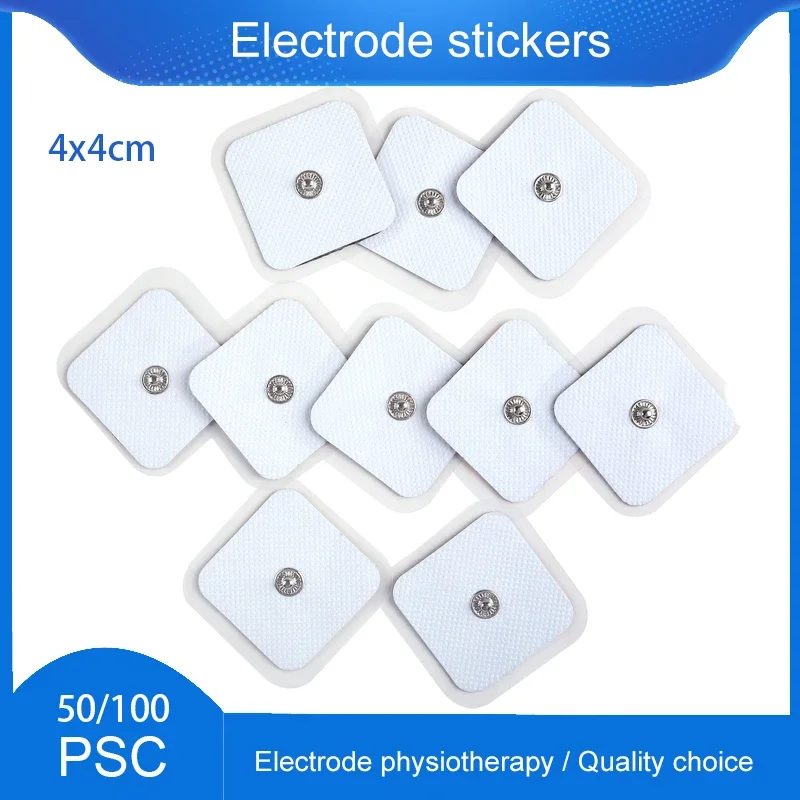 50/100pcs Muscle Patch Electrode Pads Physiotherapeutic Patches Replacement Tens Massagers Relax Pulse Stimulator Electro Pad