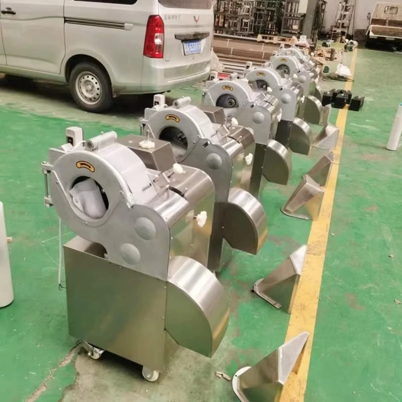 1時間あたり500kgのカスタマイズ可能な三次元ダイシングマシン、あらゆる種類の野菜や果物に適しています