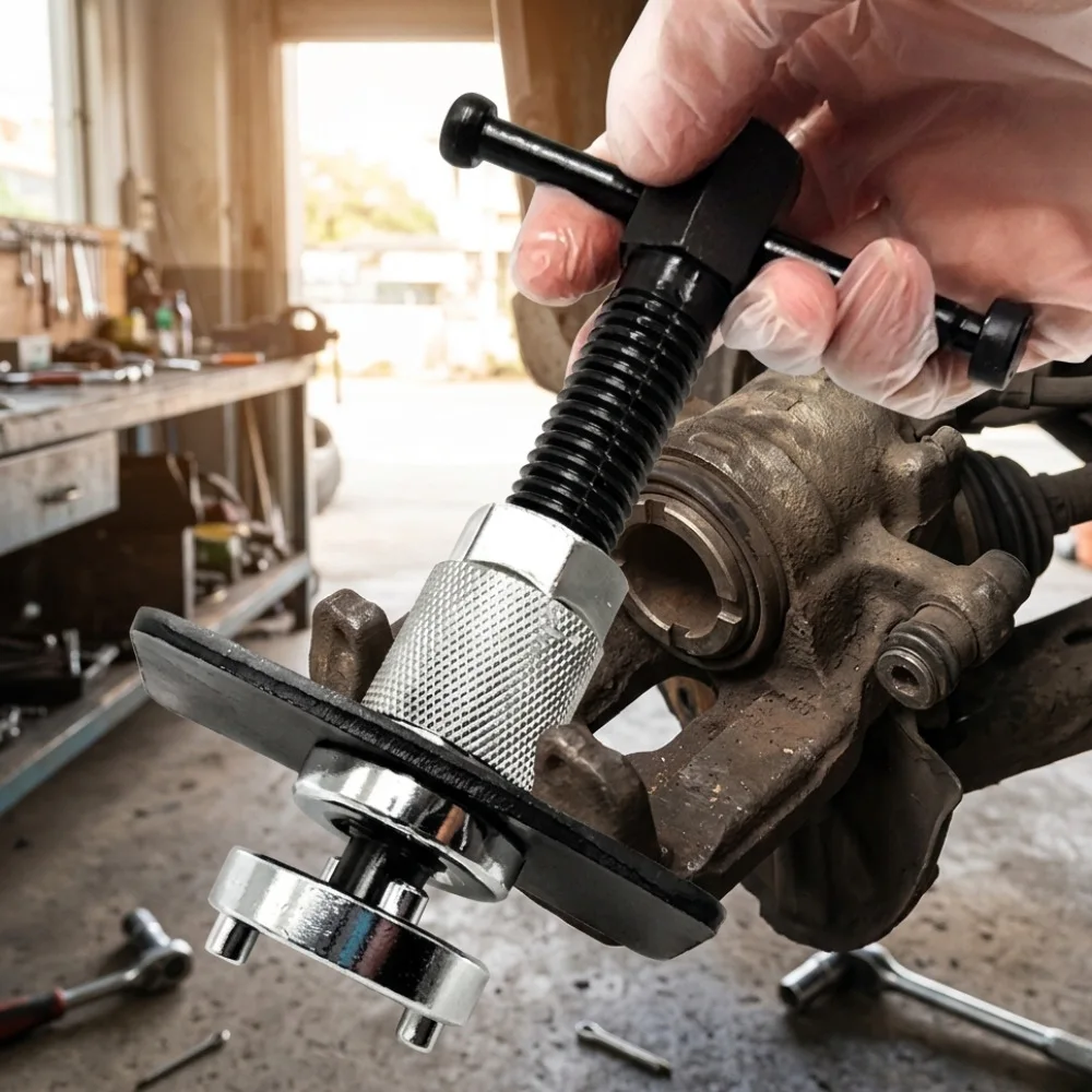 Kit de Herramientas Manuales para Desmontar y Reparar Pistones de Freno de Disco y Cilindros de Rueda de Automóviles