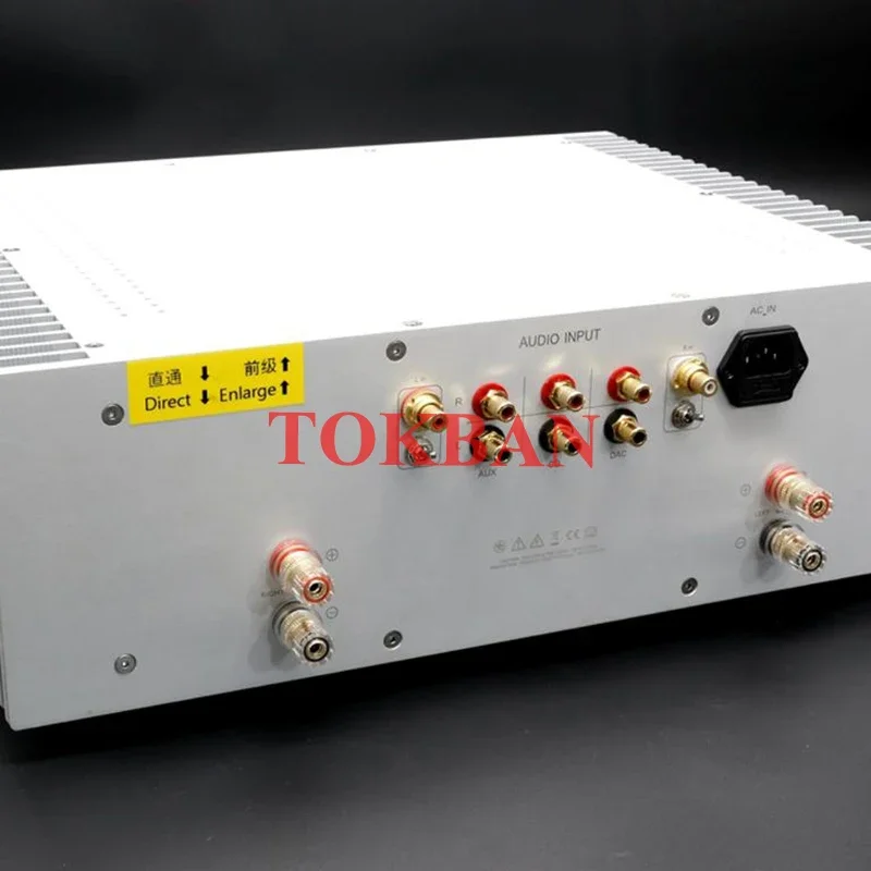 Tokban-Amplificateur de puissance Dartzeel de référence D9, 150W x 2, 2 canaux, haute puissance sur démarrage progressif, amplificateur HIFI combiné