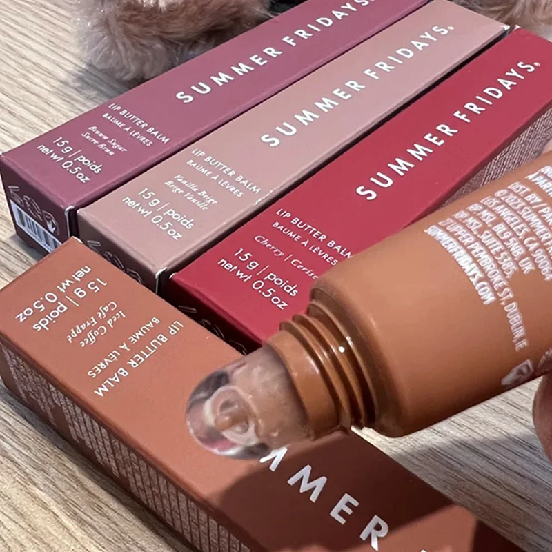 ฤดูร้อนวันศุกร์ Lip Balm Moisturizing Smoothing Soft LIPS เครื่องสําอาง Blush Dreams Soft Mauve Pink Cloud Vanilla แต่งหน้า Lip Care