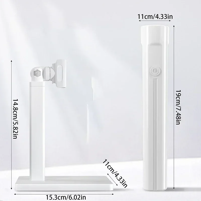 مجفف أظافر صغير محمول ودعمه ، علاج سريع للهلام الملون ، فن الأظافر الجاف السريع ، غراء طلاء