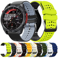 22mm Strap For Zeblaze Stratos 4 GPS/2 Ultra Silicone Watch Bands For Zeblaze Ares 3 Pro Vibe 7 Pro Btalk 2 3 Pro/Plus Bracelet