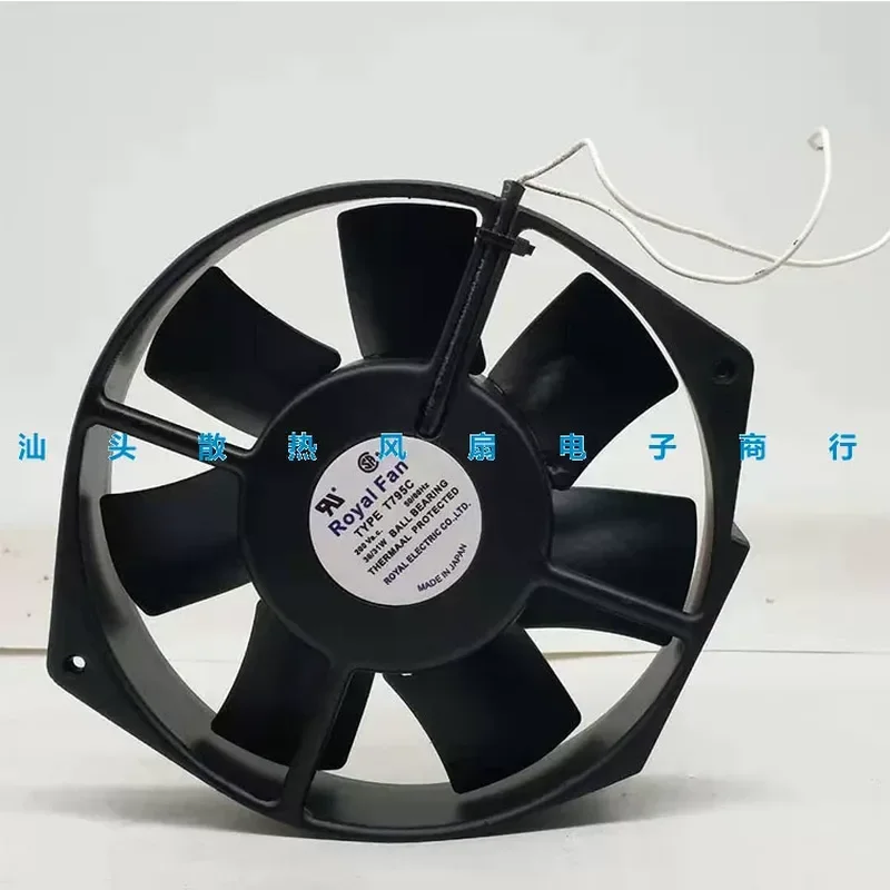 For TYPE T795C AC200V original and genuine Japanese ROYAL 172 * 150 * 38 high temperature equipment fan