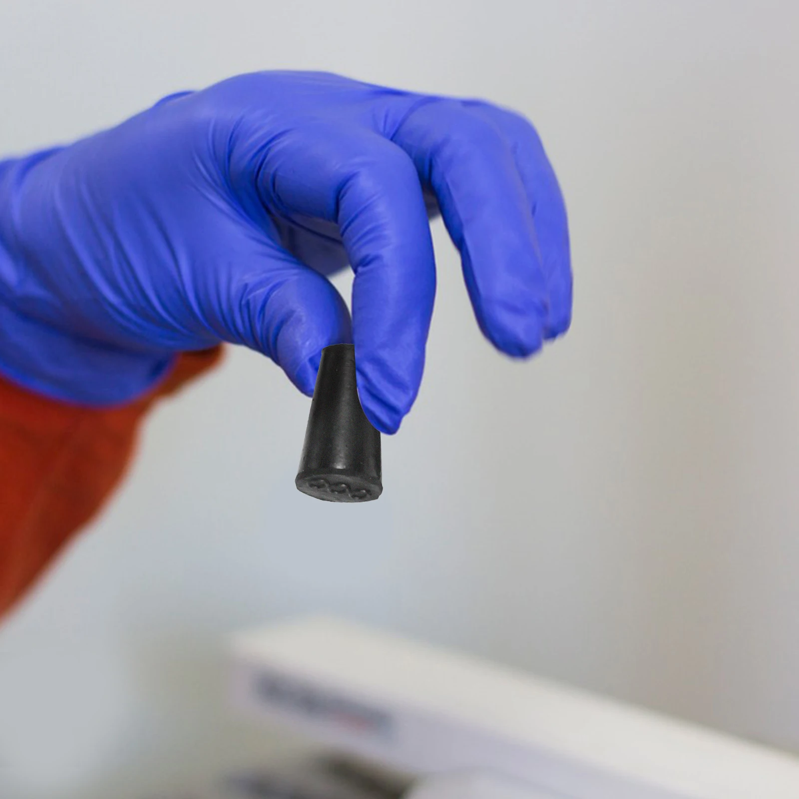 

21 Pcs Plug Rubber Laboratory Plugs Bung Stopper Black Test Tube Solid Stoppers