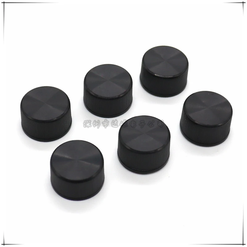 10PCS 20*10MM Swirl marks Plastic Knob no indication Knob Potentiometer Encoder Knob D-Shaped Inner Hole 6mm