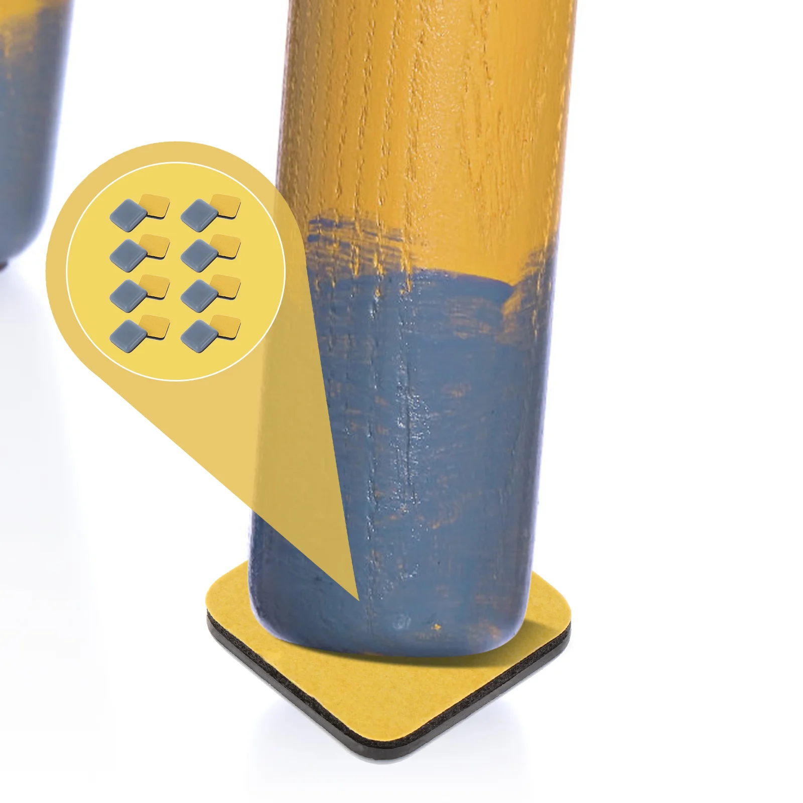 

16Pcs Floor Protector Glide Self-Adhesive Furniture Pads Prevent Scratching Suitable for Tables Chairs Desks Stools Cabinets