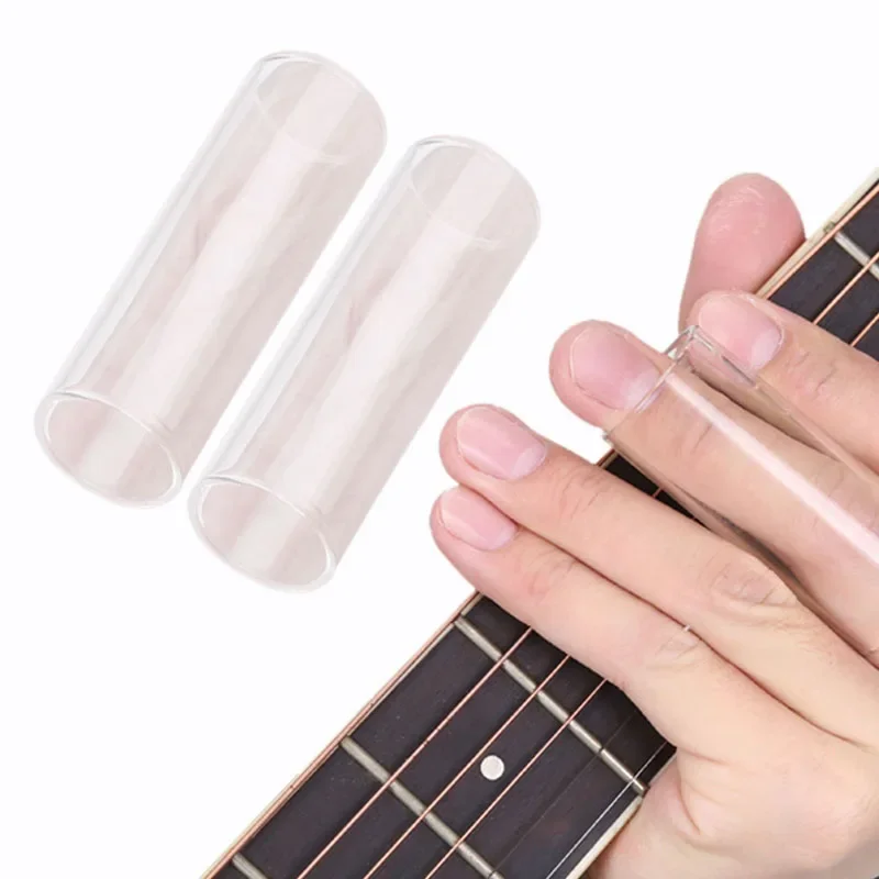 Plexiglass Slider Guitar String Slide Glass Bottle Finger Knuckle