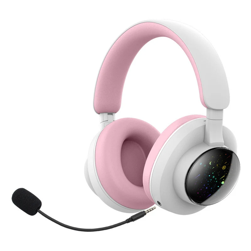 Wireless Headphones Bluetooth 5.3 Edition Gaming Headphones with Wireless Microphone Personalized Headset Supports PC PHONE