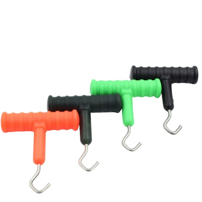 2pcs Carp Fishing Tools Hair Rig Making Puller Knot Tool For Fishing Hooklink Knotting Equipment With Hook Accessories Tackle