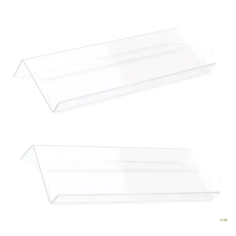 

41XB 1/2Piece Drawer Acrylic Rack for Kitchen Organization Countertop Storage Tray Seasoning Jar Shelf