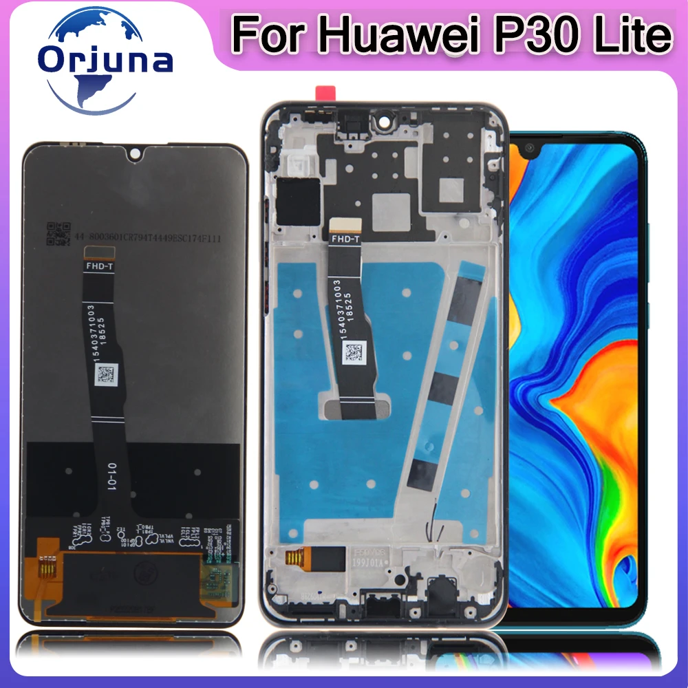 NEW LCD For Huawei P30 Lite LCD Display Touch Screen For Huawei nova 4e MAR-LX1M MAR-LX1A MAR-LX2 Screen Digitizer Assembly