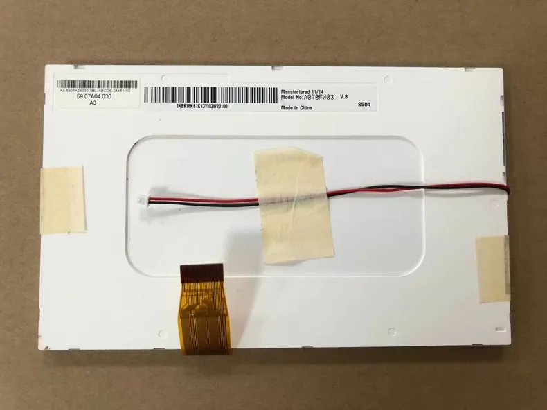 

7-inch A070FW03 VB liquid crystal display