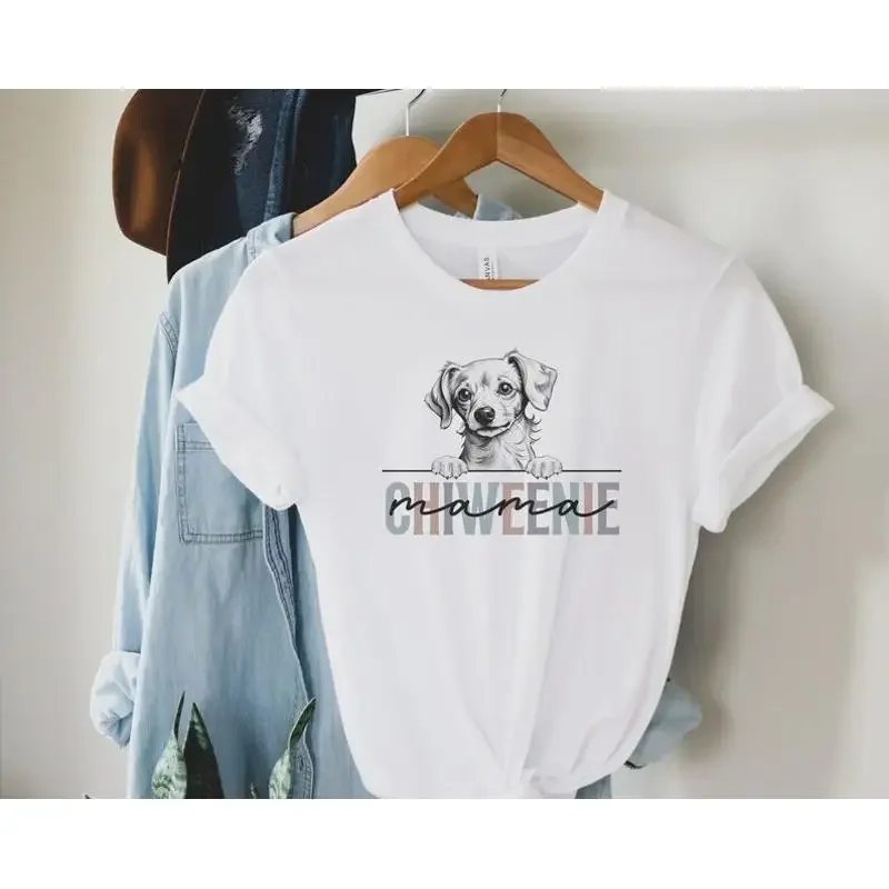 Chiweenie Dog Mom T Shirt Owner