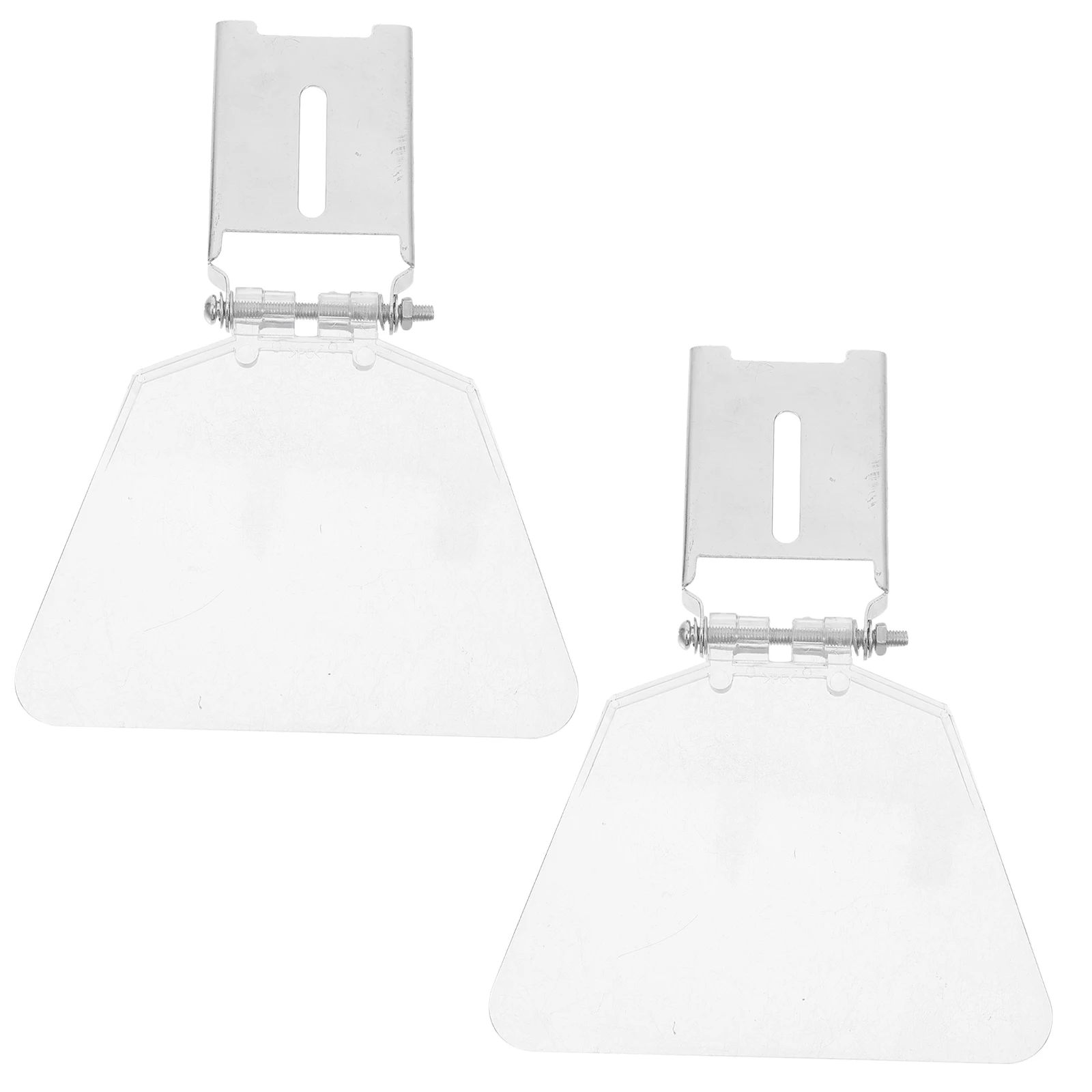 

1 Pair Clear Eye Shield Assembly For Bench Eye Protector Replacement Durable Plastic Guard Cover For Grinding Machines Workshop