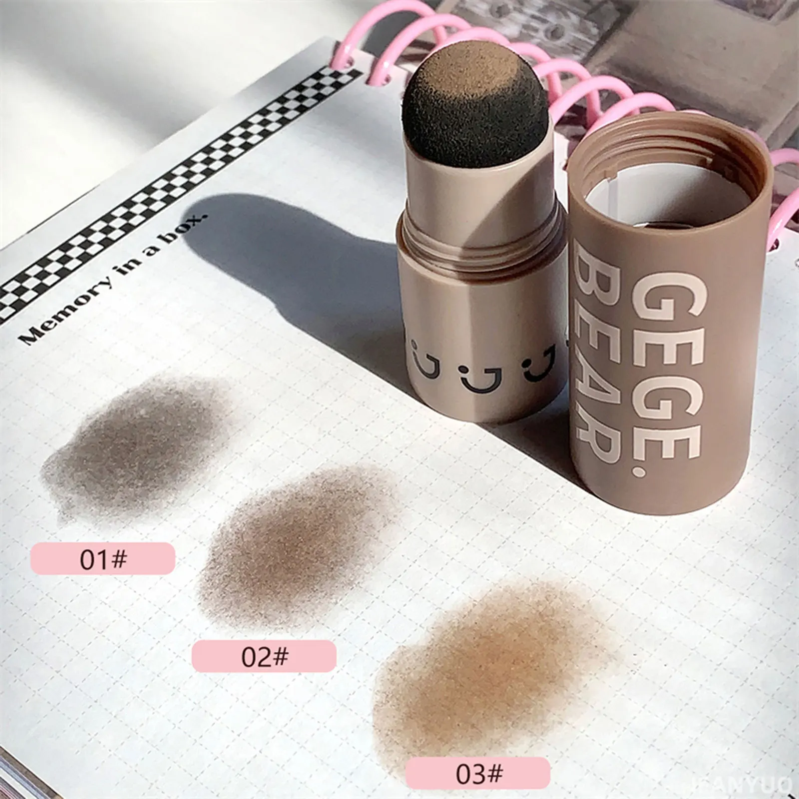 Hairline Powder Hair Root Cover Up Waterproof Instant Modified Repair Hair Shadow Powder Long Lasting Makeup Hair Concealer image 6