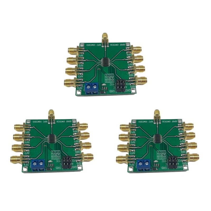 

【HOT】3X HMC253 DC-2.5 Ghz Multifunction RF Single Pole Eight Throw Switch Rf Switch Channel Select Antenna Module
