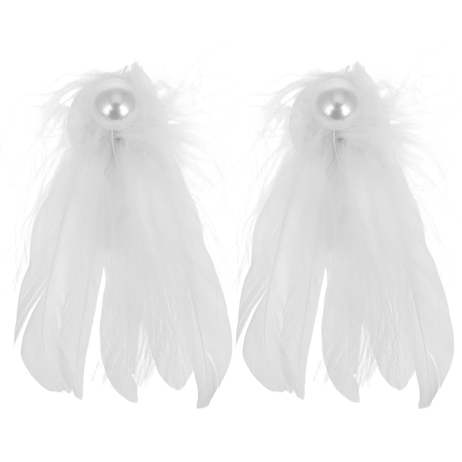 

Hair Clip White Swan Ballet Headpiece Wedding Party Cosplay Accessory For Women Dancing Headpiece Girls