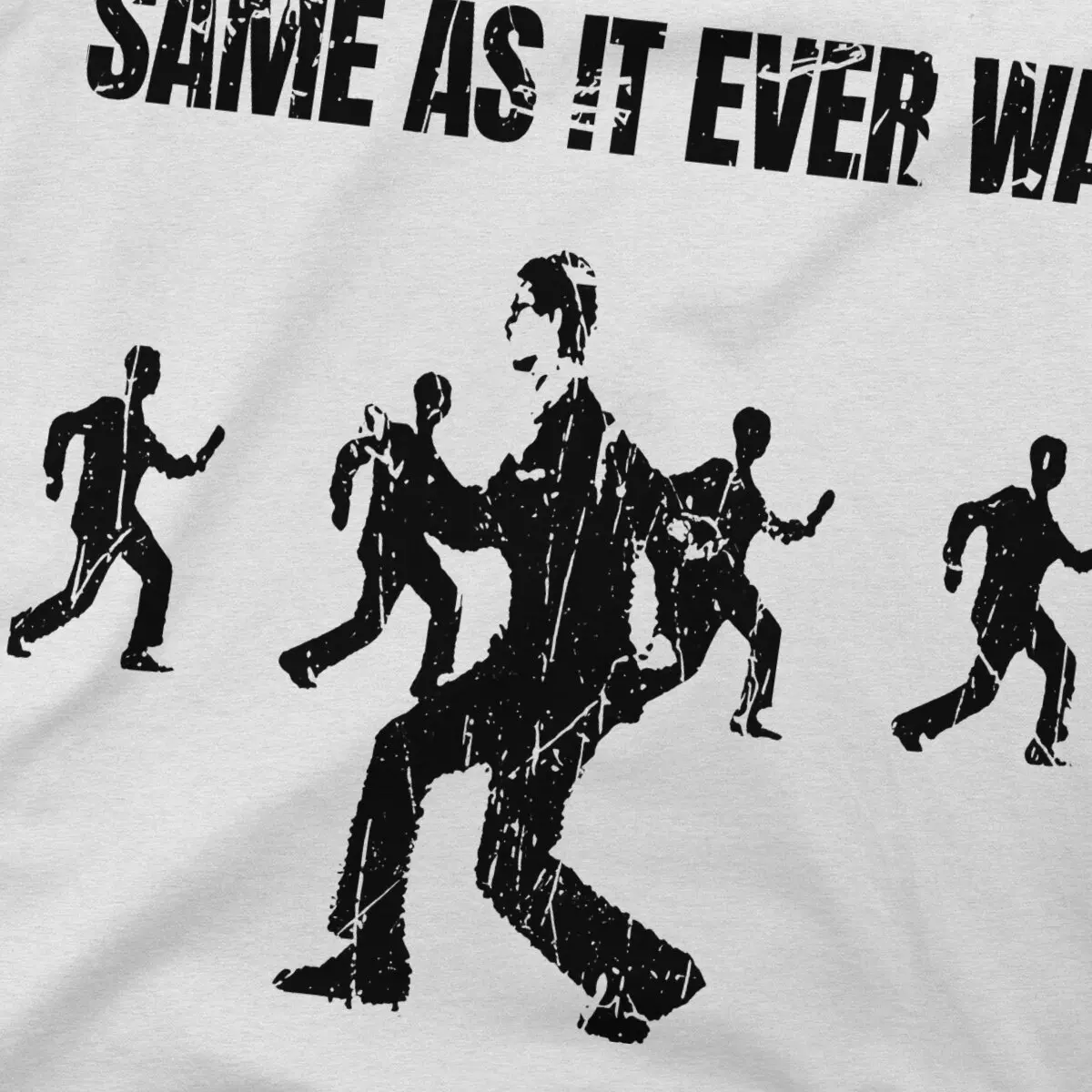 Talking Heads Man TShirt Same As It Ever Was Distinctive T Shirt Harajuku Sweatshirts Hipster