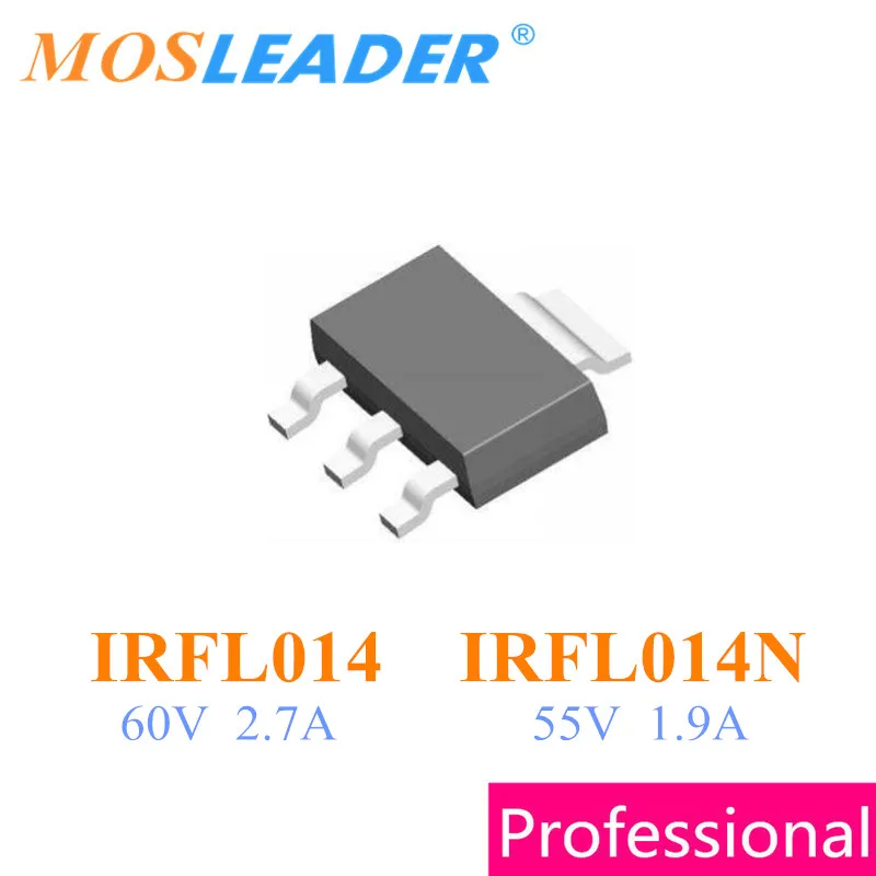 Mosleader IRFL014 IRFL014N SOT223 100PCS 1000PCS IRFL014PBF 60V 2.7A N-Channel IRFL014NPBF 55V 1.9A IRFL014TR IRFL014NTR Chinese