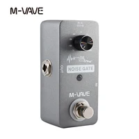 Pedal de puerta de ruido para guitarra eléctrica, accesorio con carcasa de aleación de Zinc, M-VAVE