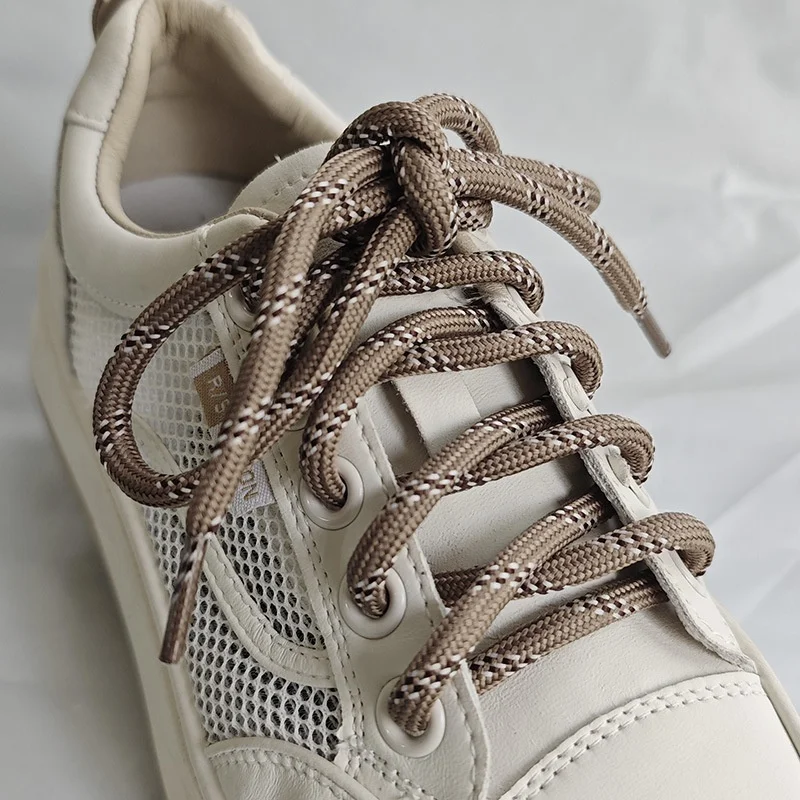 1 Paar 6mm Gewebte Dicke Runde Schnürsenkel für Sport, Freizeit, Outdoor, Basketball, Canvas-Freizeitschuhe – Detail 16