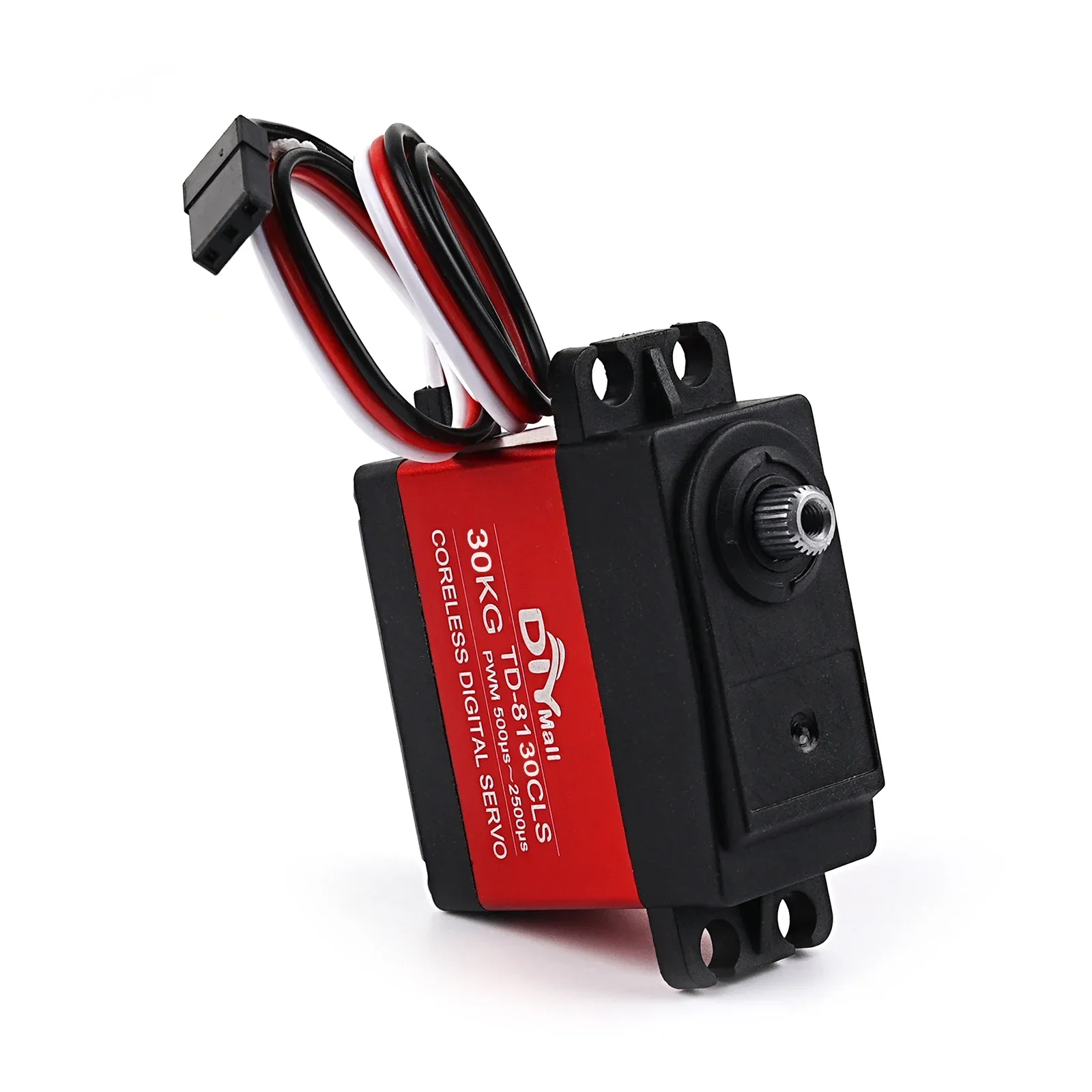 30KG 고토크 디지털 서보 HV8130CLS 메탈 기어 코어리스 모터 180-360도 RC 자동차 로봇 암 모델용