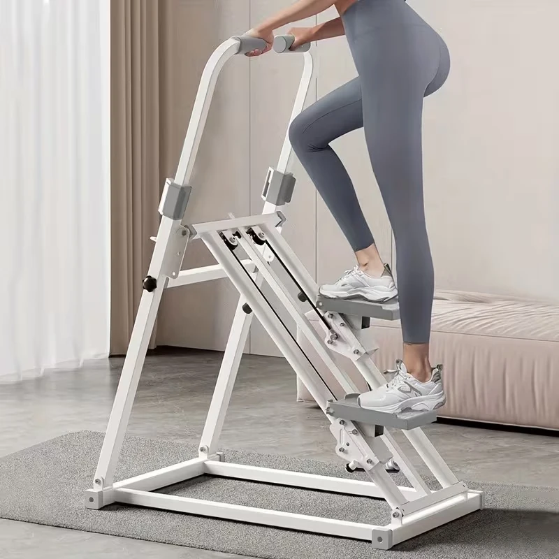 Multifunktionaler Stepper mit 3-stufiger Neigungsverstellung, Effiziente Fettverbrennung, 150 kg Tragkraft, Ohne Batterie, Fitnessgerät für Zuhause