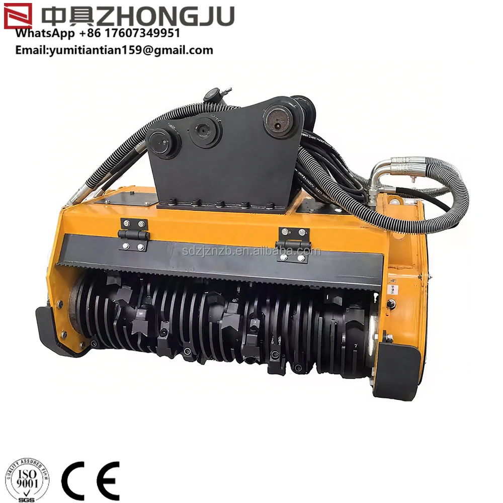 

High Quality Skid Steer Loader Forestry Mulcher Hydraulic Excavator Mulcher Machine with Core Engine for Forest Industries Sale
