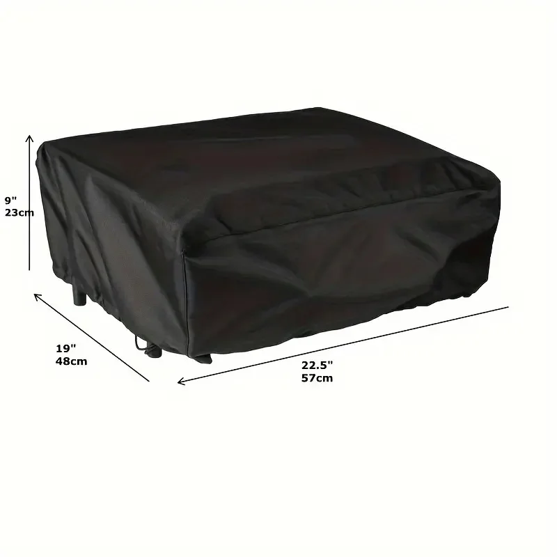 Imagen 6: Cubierta para parrilla para múltiples parrillas de acampada, ajuste resistente para plancha Blackstone con capó, accesorio para herramientas de barbacoa al aire libre RV