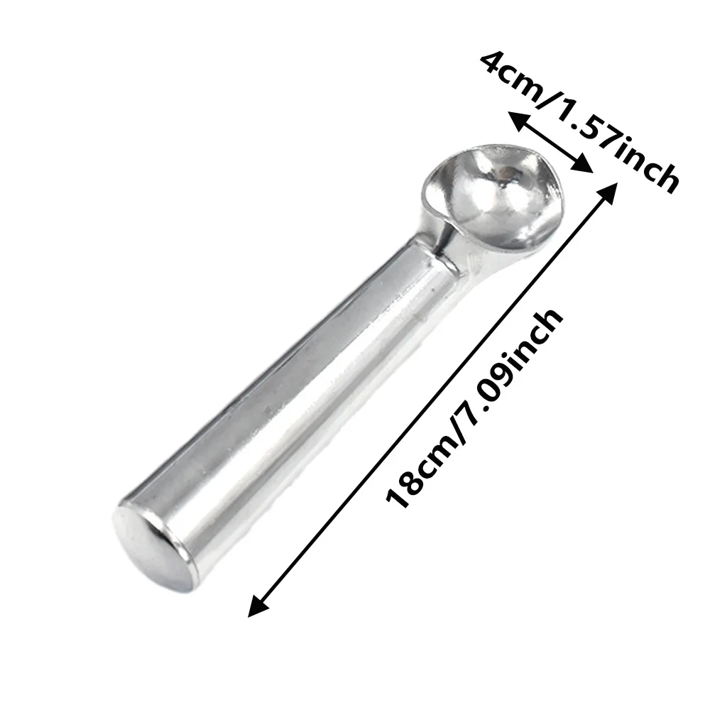 Self-Melting Ice Cream Scoop, One-Piece Stainless Steel Scooper, Perfect Gift for Friends, Kitchen Tool view 3