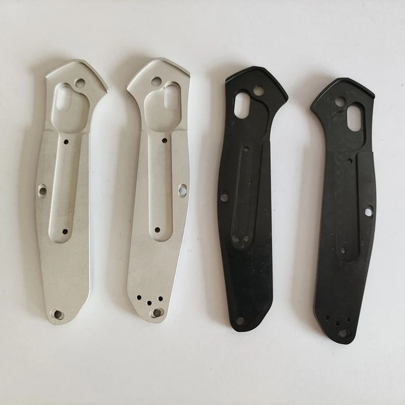 2 Colors CNC Aluminum Made Knife Grip Handle Scales for Benchmade Osborne 940 Knives DIY Making Replace Accessories Parts