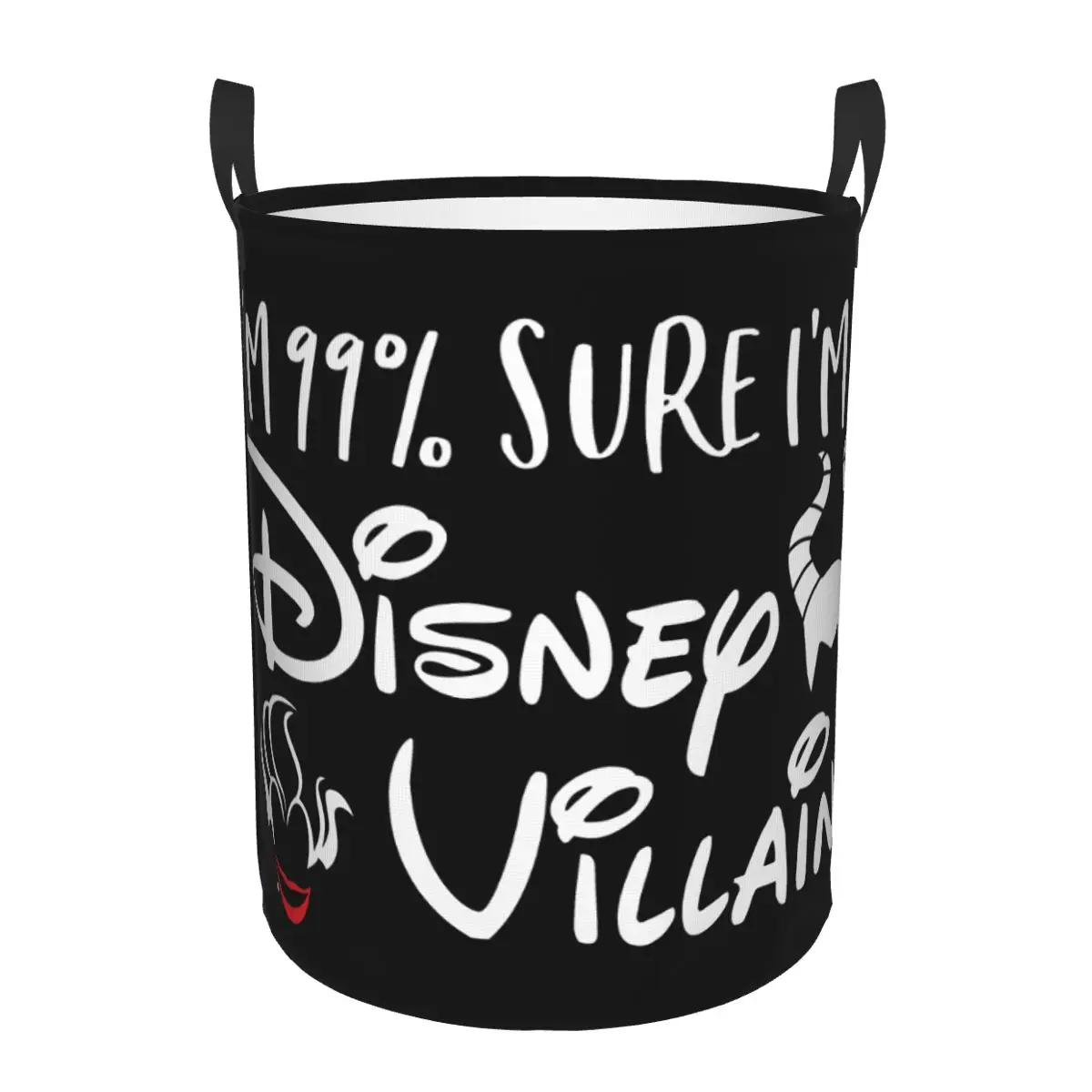 

Custom Villanas Laundry Basket Collapsible Baby Hamper for Nursery Toys Organizer Storage Bins