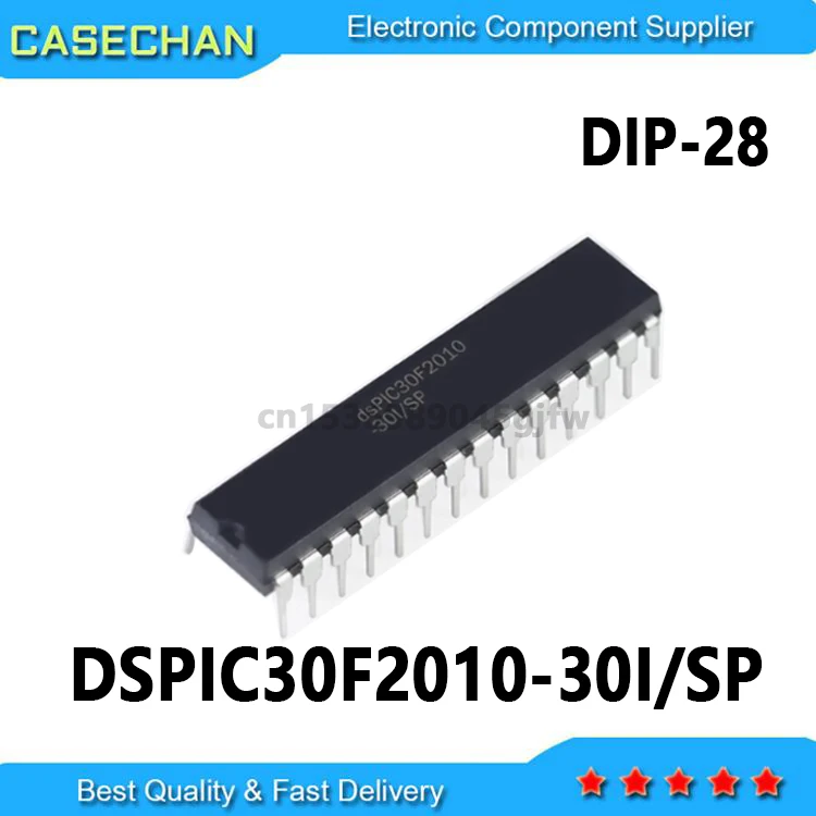 10PCS/LOT New and Original DSPIC30F2010 DSPIC30F2010-30I/SP DIP-28