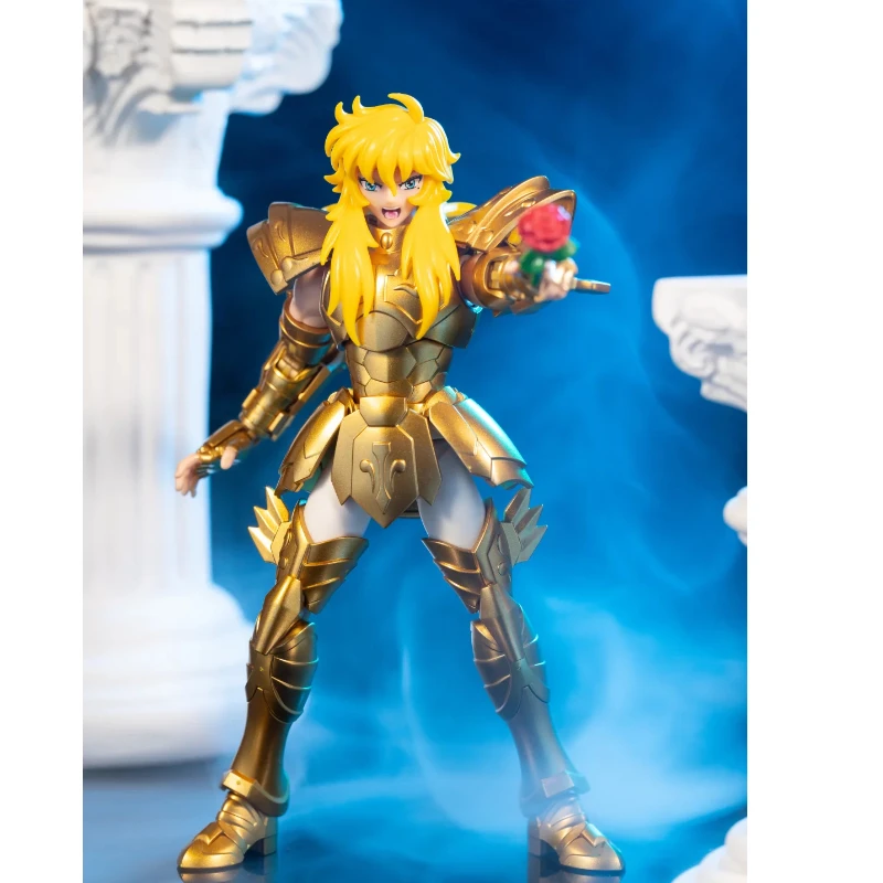 Genuine 1/12 Saint Seiya Champion Class Gemini Saga Phoenix Ikki Figures Action Figure Anime Assembly Model Birthday Gifts