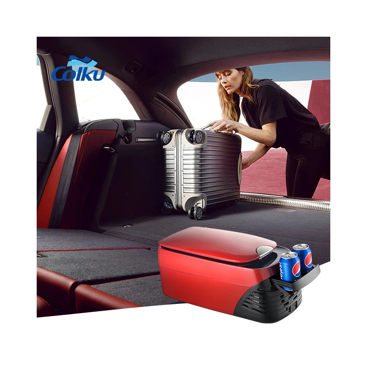 

Hot Selling 12V 24V Cooling And Warming Frigos Mini Fridge 8L VIP Car Suv Freezer For Cars