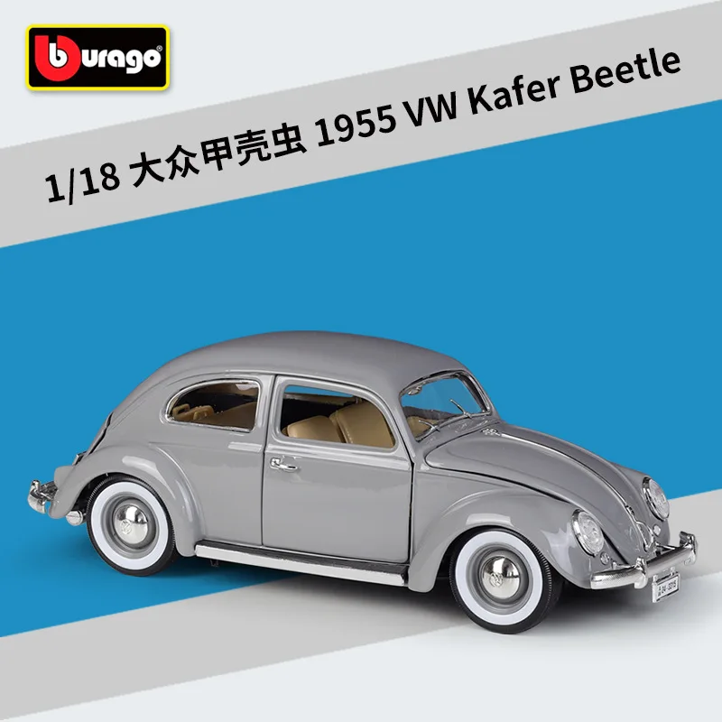 1:18 higher than the United States  Beetle 1955  Kafer Beetle simulation alloy car model finished product.